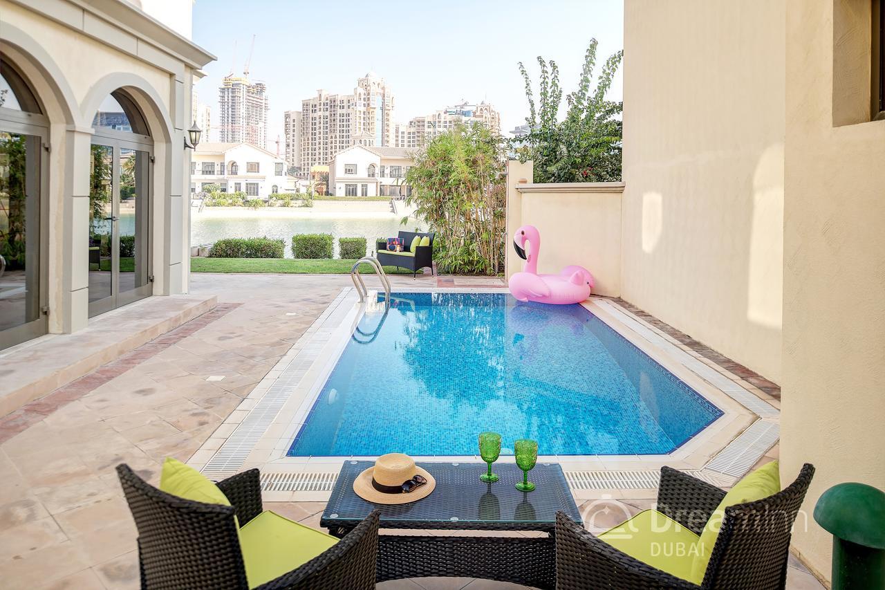 Dream Inn - Luxury Palm Beach Villa Dubai Exteriör bild