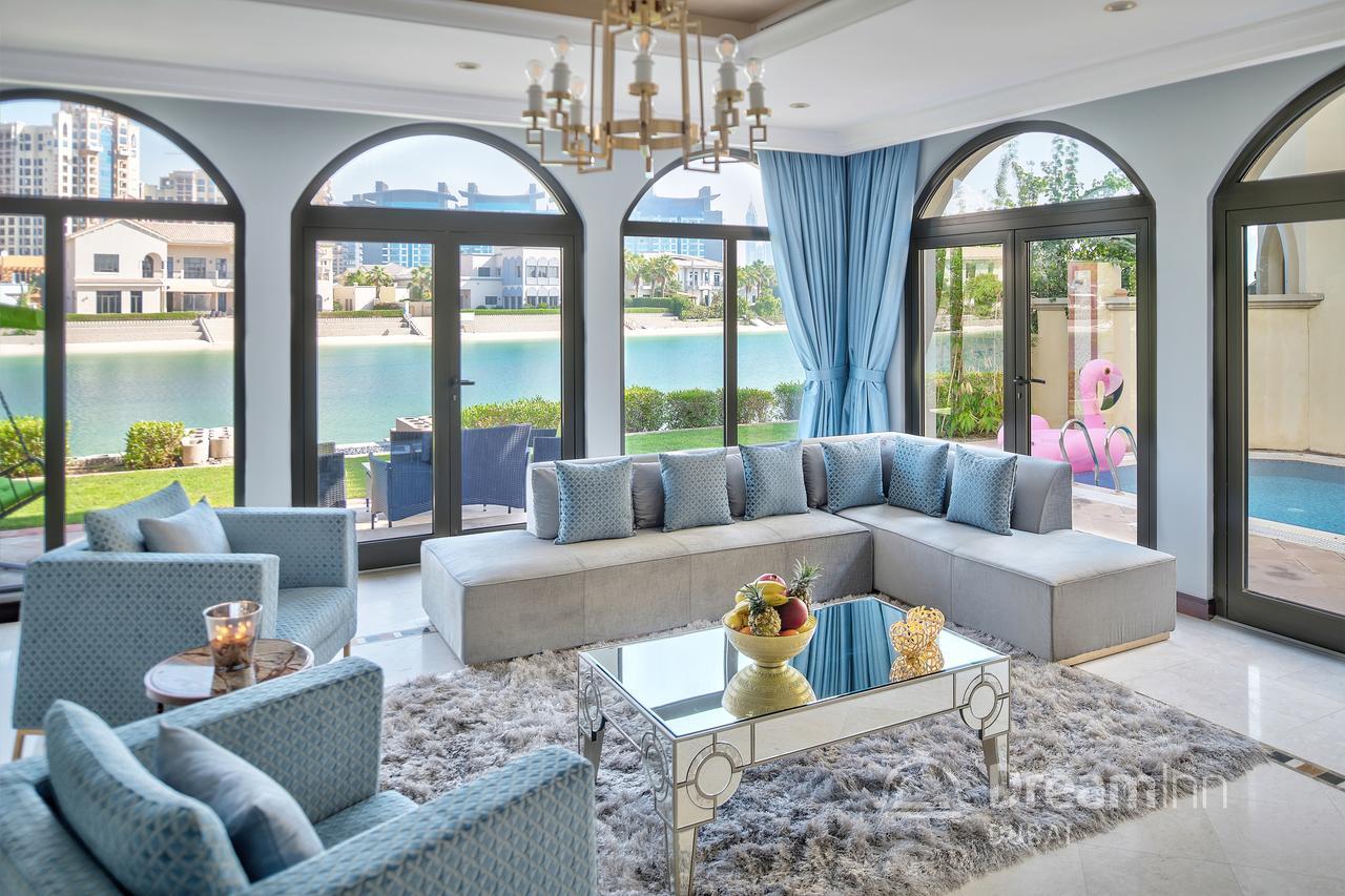 Dream Inn - Luxury Palm Beach Villa Dubai Exteriör bild